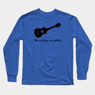 This is a Ukulele Long Sleeve T-Shirt